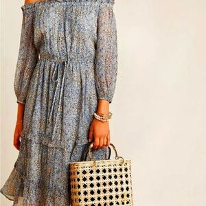 Anthropologie Kira Off-Shoulder Dress